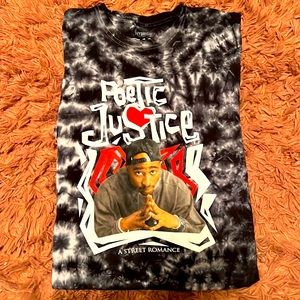 Poetic justice graphic t-shirt
